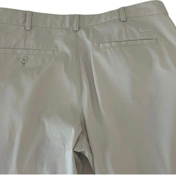 Nike Golf Performance Light Khaki Straight Leg Pants Men's size 36x29 - Picture 5 of 6